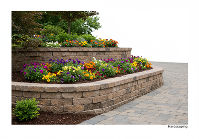 Flower Bed Retaining Walls | Lady Lake, FL Landscaping