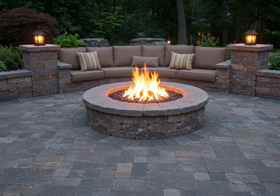 Custom Fire Pits in Lady Lake, FL | TopNotch Landscaping
